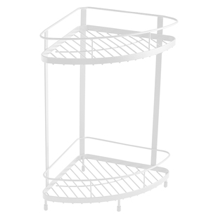 -日本ASVEL浴室置物架卫生间北欧风格台面免打孔化妆品三角收纳架