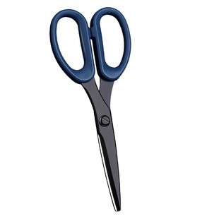 得力文具黑刃不锈钢剪刀黑色小型初高中大小学生宿舍家用儿童手工剪纸专用拆快递包裹开箱锋利的剪子办公用品