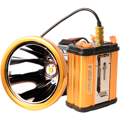 8锂电分体头灯强光充电超亮