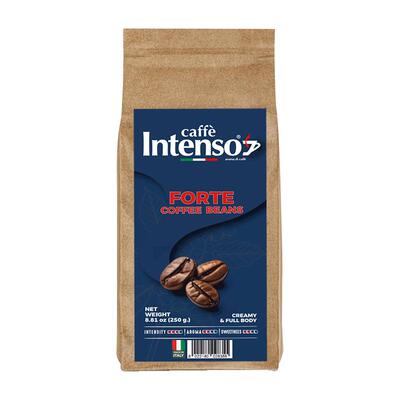 【自营】INTENSO意大利原装进口咖啡豆中度烘焙意式浓缩特浓250g