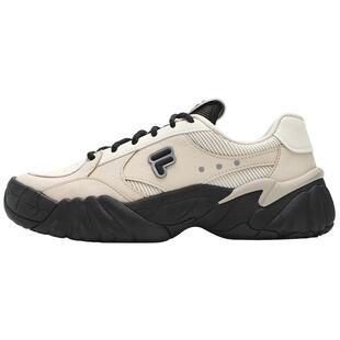 FILA FUSION斐乐女鞋复古老爹鞋2024春新款革面休闲鞋保暖寻踪鞋