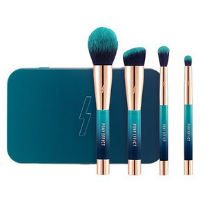 PONY EFFECT悠蓝炫彩吸铁石磁铁化妆套刷四件套铁盒装包邮