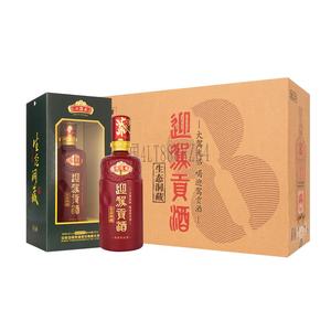 【迎驾贡酒官方旗舰店】洞藏8 42度500ml*4瓶整箱装浓香型白酒