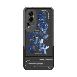 opporeno10手机壳新款reno8/7适用Pro男女款Pro+幸运电路reno9/6/5个性3硅胶12保护套4高级带2支架reno11/Pro