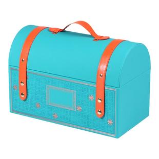 汇然新年高端红酒礼盒包装盒高档葡萄酒皮盒定制空盒高级感定制