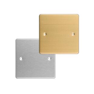 120全铜地插装饰盖板 穿线出线孔地插保护底盒防水遮挡86面板盲板