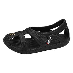 凉鞋男款夏季外穿防滑耐磨草鞋开车两用户外运动大码罗马沙滩拖鞋