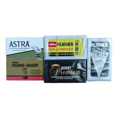 羽毛马杀鸡绿A德比双刃锋利刀片