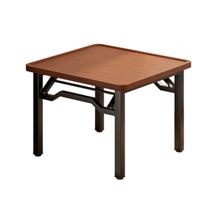 折叠桌餐桌家用客厅餐厅可折叠式桌子小户型出租房用方桌不占空间