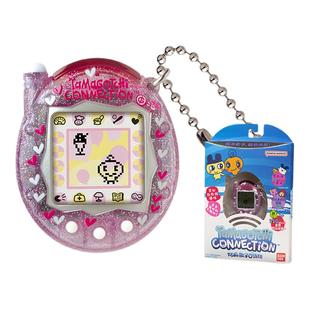 节日礼物 顺丰闪发 万代拓麻歌子元祖机粉色闪耀电子宠物机连结