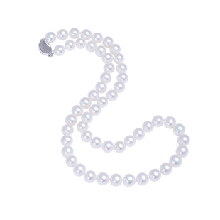 珍世缘珠宝 语嫣 淡水珍珠项链近正圆时尚气质妈妈款女锁骨链礼物