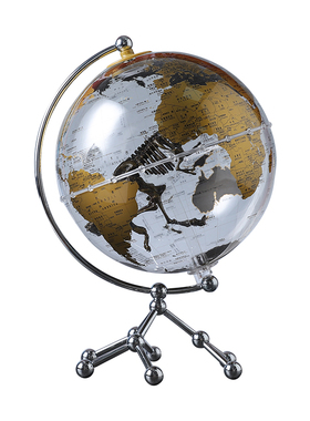 高颜值透明发光地球仪3d立体悬浮