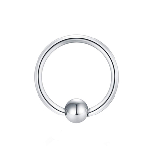 925纯银小耳圈迷你耳骨圈圈女光面鼻中隔养耳洞鼻环唇环银耳环