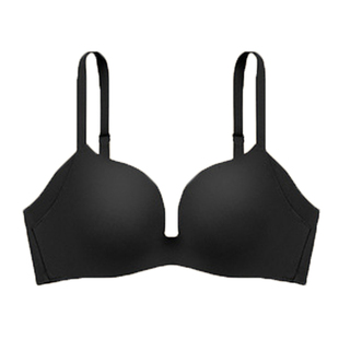 趣安芬文胸出口日本舒适无钢圈无痕光面收副乳少女内衣女小胸聚拢