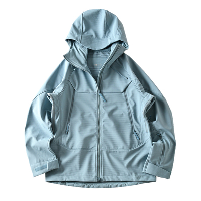 户外高端软壳衣防水冲锋衣外套