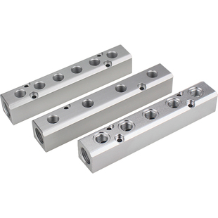 多管路分气排气源分配器分流排分气块气管分流接头气体汇流排水排