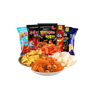 【自营】韩国进口 YEM火鸡味/龙虾味辣炒年糕条膨化休闲空心脆