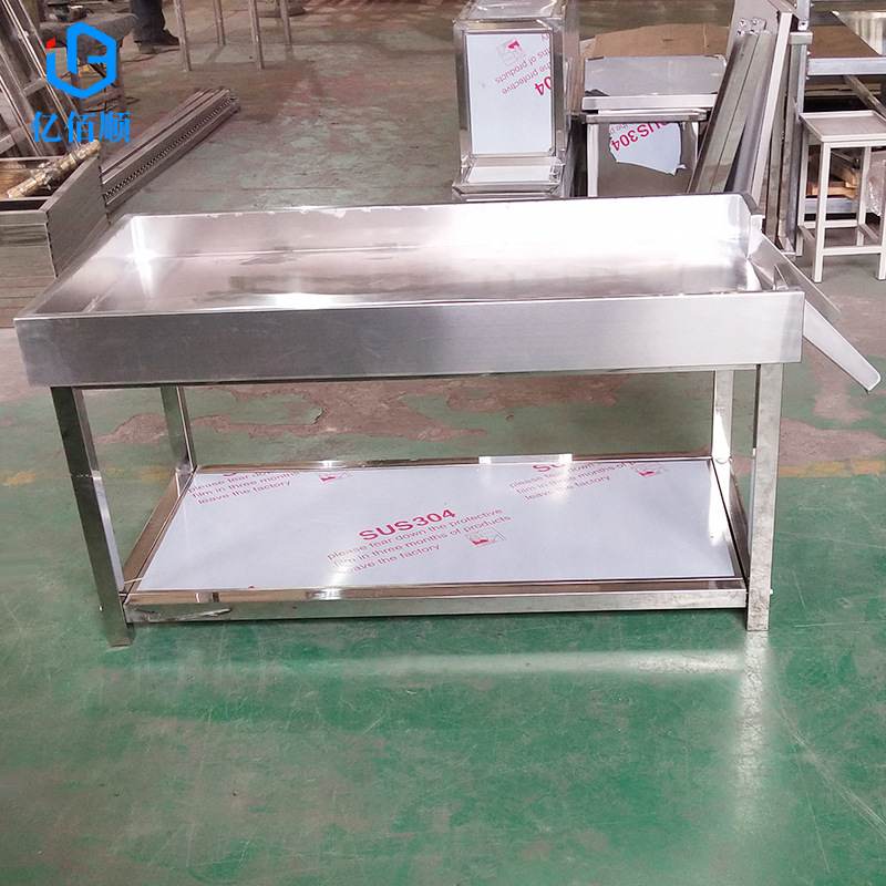 工厂不锈钢分拣台车间物流快递打包发货果蔬挑选分拣台多功能