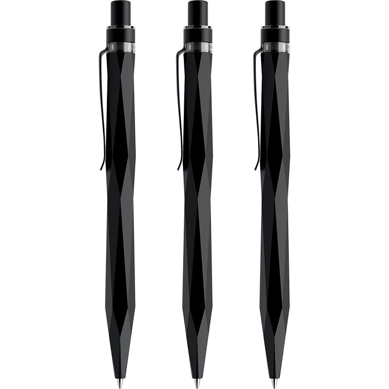 【私人定制】瑞士进口石头签字笔刻字 prodir金属中性笔黑色0.5mm 创意签字笔高颜值商务高档办公文具礼品
