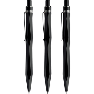 【私人定制】瑞士进口石头签字笔刻字 prodir金属中性笔黑色0.5mm 创意签字笔高颜值商务高档办公文具礼品