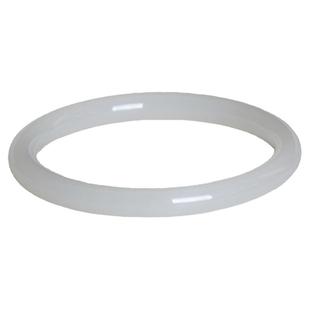 珪宝和田玉羊脂白玉叮当镯女款玉镯子天然玉石细圆条手镯正品