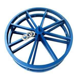 电缆放线盘圆盘皮线光纤光缆专用放线架钢丝绳放绳器电工放线神器