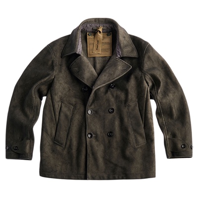 TenC军旅做旧双排扣夹克外套