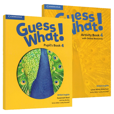 剑桥少儿英语教材4级别 Guess What Level 4 Pupil's Book 学生套装小学四年级主课本练习册
