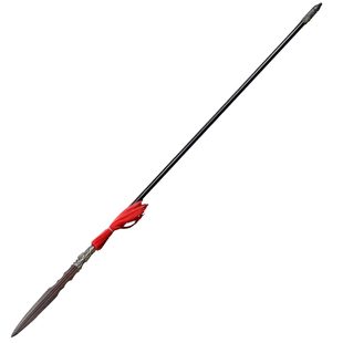 木制长枪十八般兵器龙胆亮银枪红缨枪霸王枪木长矛表演道具未开刃