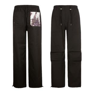 Y2NG X cjzhang联名cozyfit 户外防泼面料伞兵裤宽松工装束脚裤潮