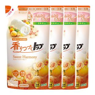 狮王纳米乐持久香氛柔顺洗衣液雨季屋内晾大师香氛花果香500G*6袋