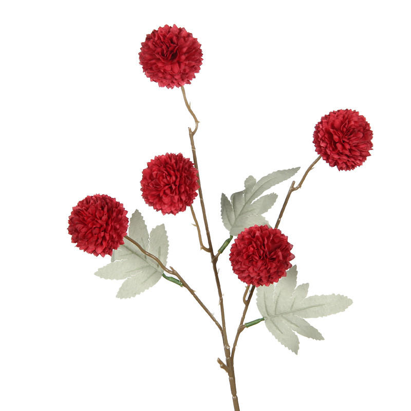 5头乒乓菊仿真花家居装饰