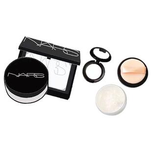 nars大白饼小样原切油皮雾面控油定妆持久蜜粉散粉清透面部提亮