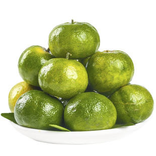 广西清香蜜桔纯甜清香茶橘巴西柑新鲜水果青皮小橘子砂糖橘顺丰