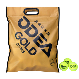 ODEA欧帝尔网球GOLD3专业无压训练球成年初学练习球高弹耐打