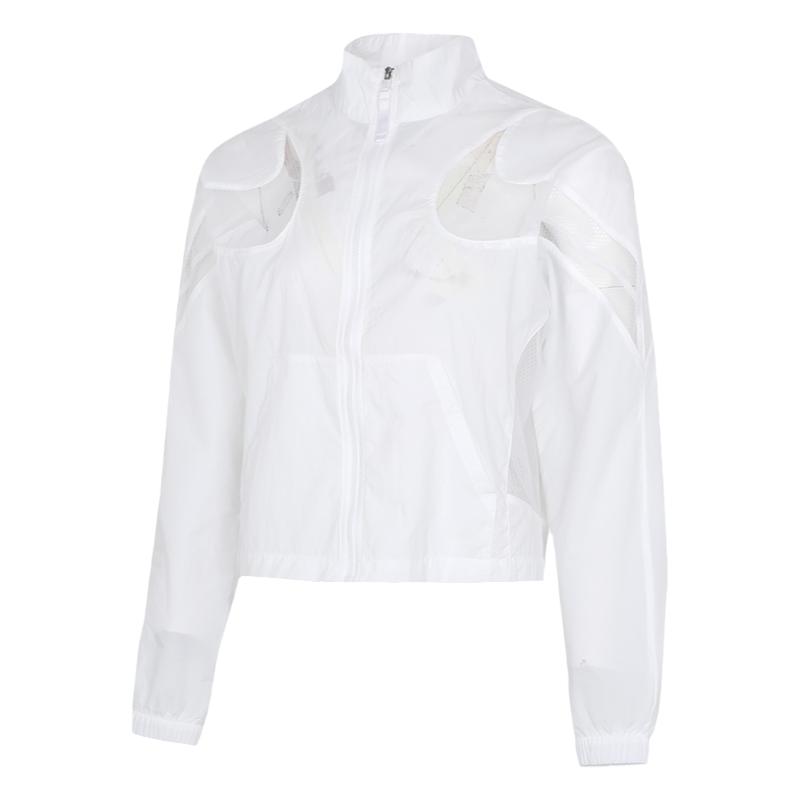 NIKE耐克女装外套2024春季新款运动服休闲宽松立领夹克CZ8285-100