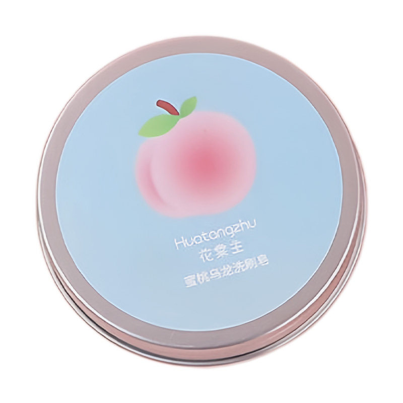 便携蜜桃乌龙化妆刷清洁皂