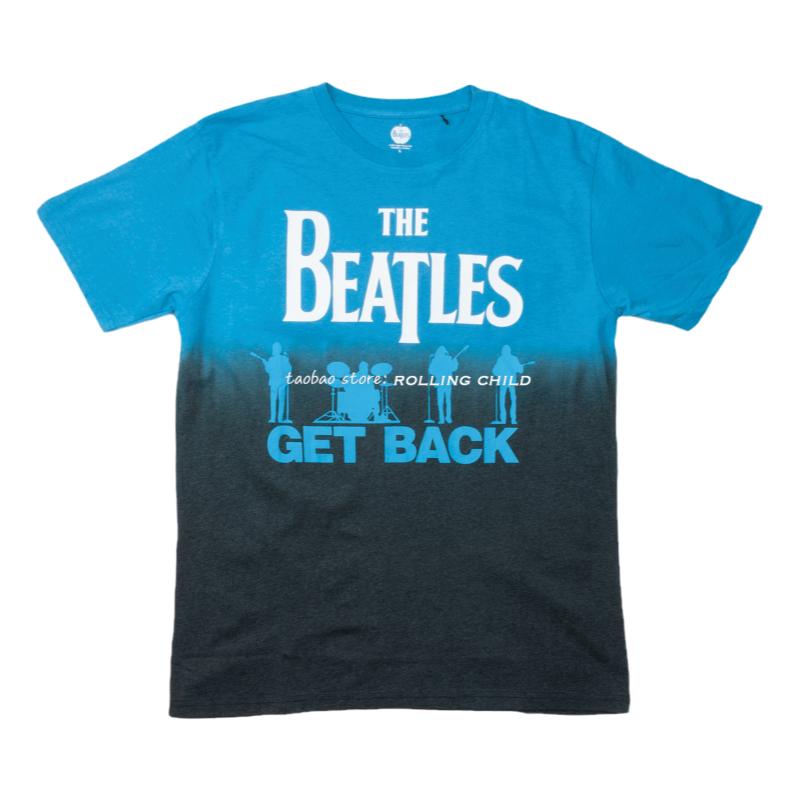 正版The Beatles披头士甲壳虫乐队vintage摇滚短袖T恤u官方现行版