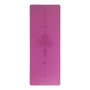 磨砂橡胶瑜伽垫初学者地垫加厚加宽加长防滑专用男女健身跳绳垫子