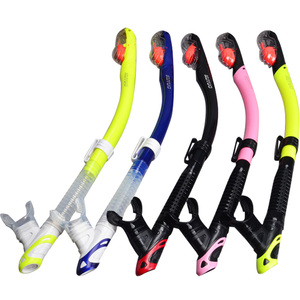 潜水游泳浮潜全干式呼吸管装备潜水水下呼吸器自由泳训练儿童成人