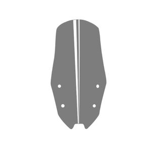 适配隆鑫无极SR250GT风挡改装件加高加宽挡风板护胸板前挡风玻璃