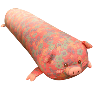 三层纱猪猪抱枕长条枕女生床上睡觉夹腿孕妇枕侧睡专用宿舍大枕头