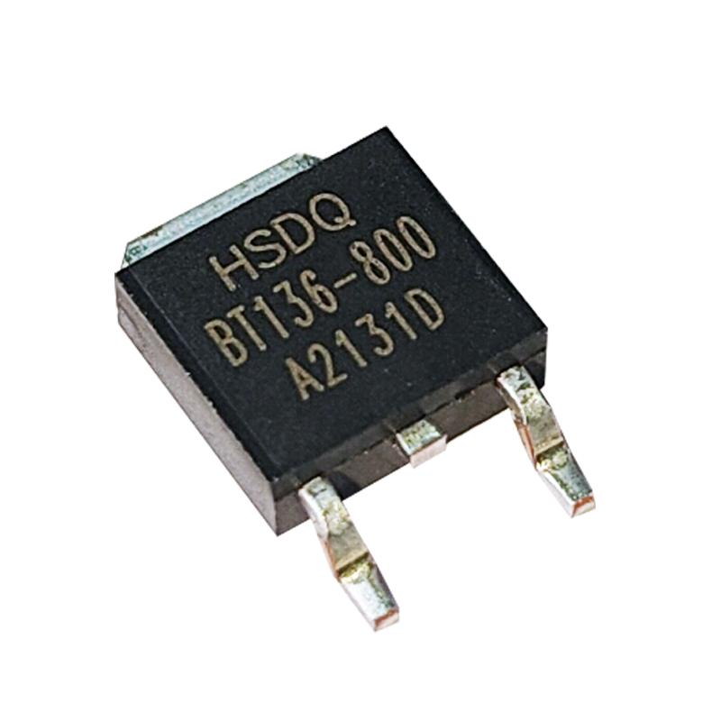 BT136 BT137 BTB08 04 BT152 BT151S-800E/600E单双向可控硅贴片