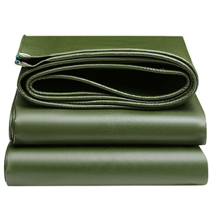 加厚帆布防雨布篷布防水防晒货车雨棚帐篷布阻燃油布刀刮布遮阳布