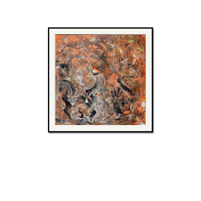 意式极简抽象挂画砂岩肌理新款艺术客厅玄关装饰画餐厅背景墙壁画