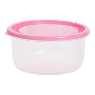 圆形塑料PP保鲜盒套装冰箱食物打包盒可微波加热饭盒食品留样盒