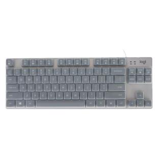 84 87键台式机械键盘膜罗技K835 G913 IKBC87 W200透明华硕ROG惠普K10GL保护膜达尔优DK100防水垫A87黑峡谷X3