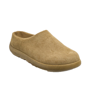 勃肯鞋男冬季防滑保暖包头半拖鞋男士工作软底休闲复古大头穆勒鞋