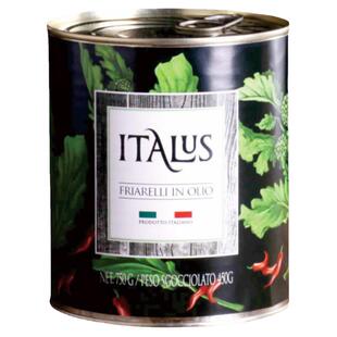 祥佑意味思油浸芜菁叶蔬菜罐头原装进口那不勒斯手工披萨配料750g