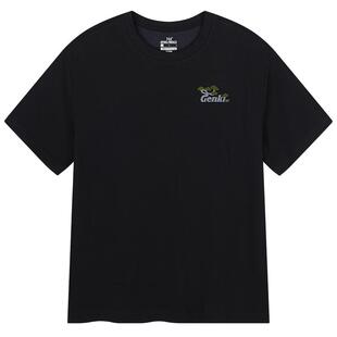 361万事青松薄荷T男装2026夏季新款冰感透气休闲短袖宽松抑菌T恤